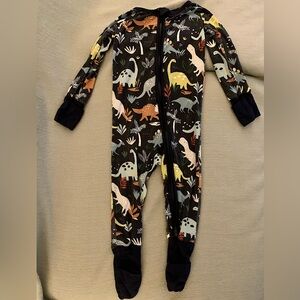 Little sleepies dinosaur bamboo pjs 6-12 months